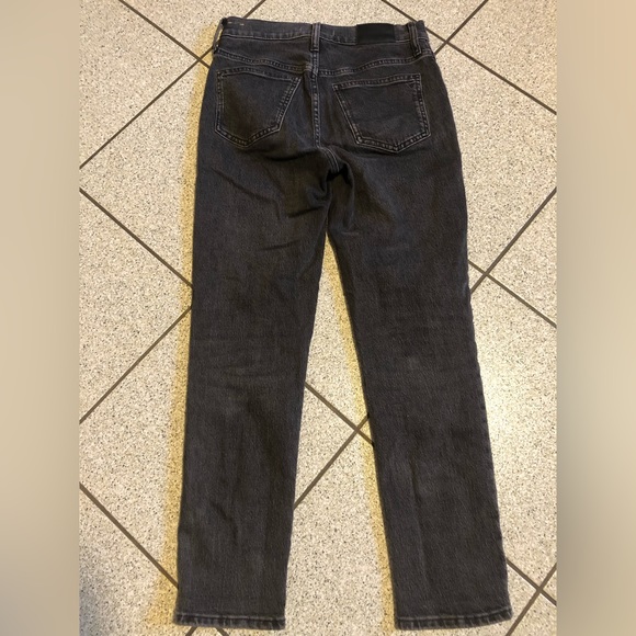 Madewell the Perfect Vintage Jean in Lunar Wash Size Waist 25 Grey Wash - Picture 14 of 16